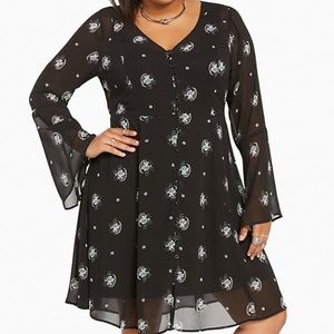 Torrid chiffon dress